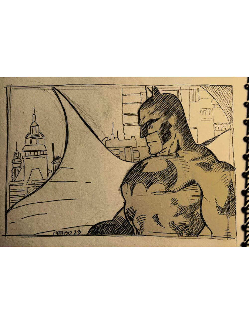 Batman, schizzo