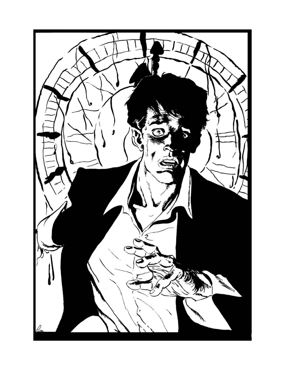 Dylan Dog, studio di stile Villa