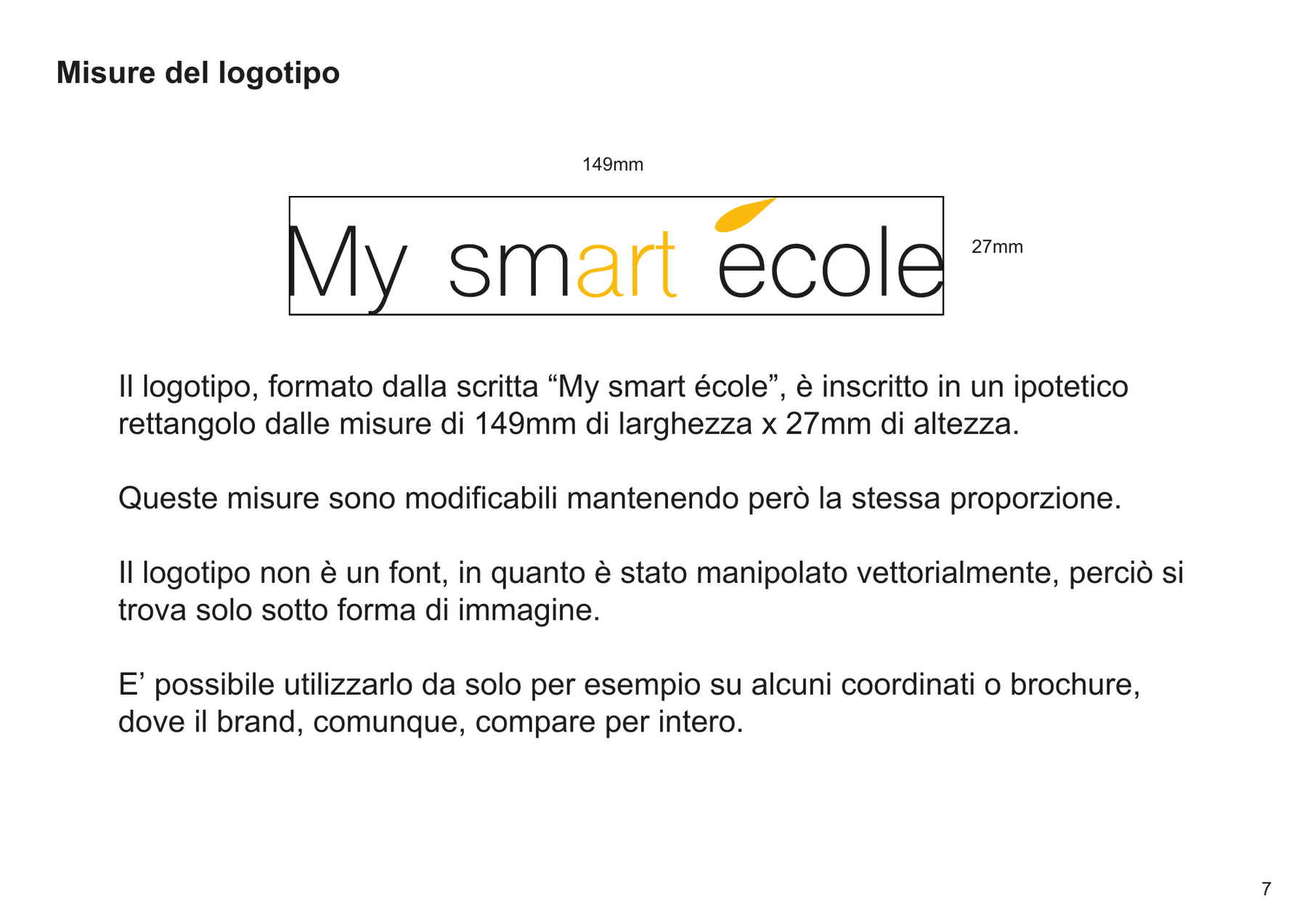 Misure del logotipo