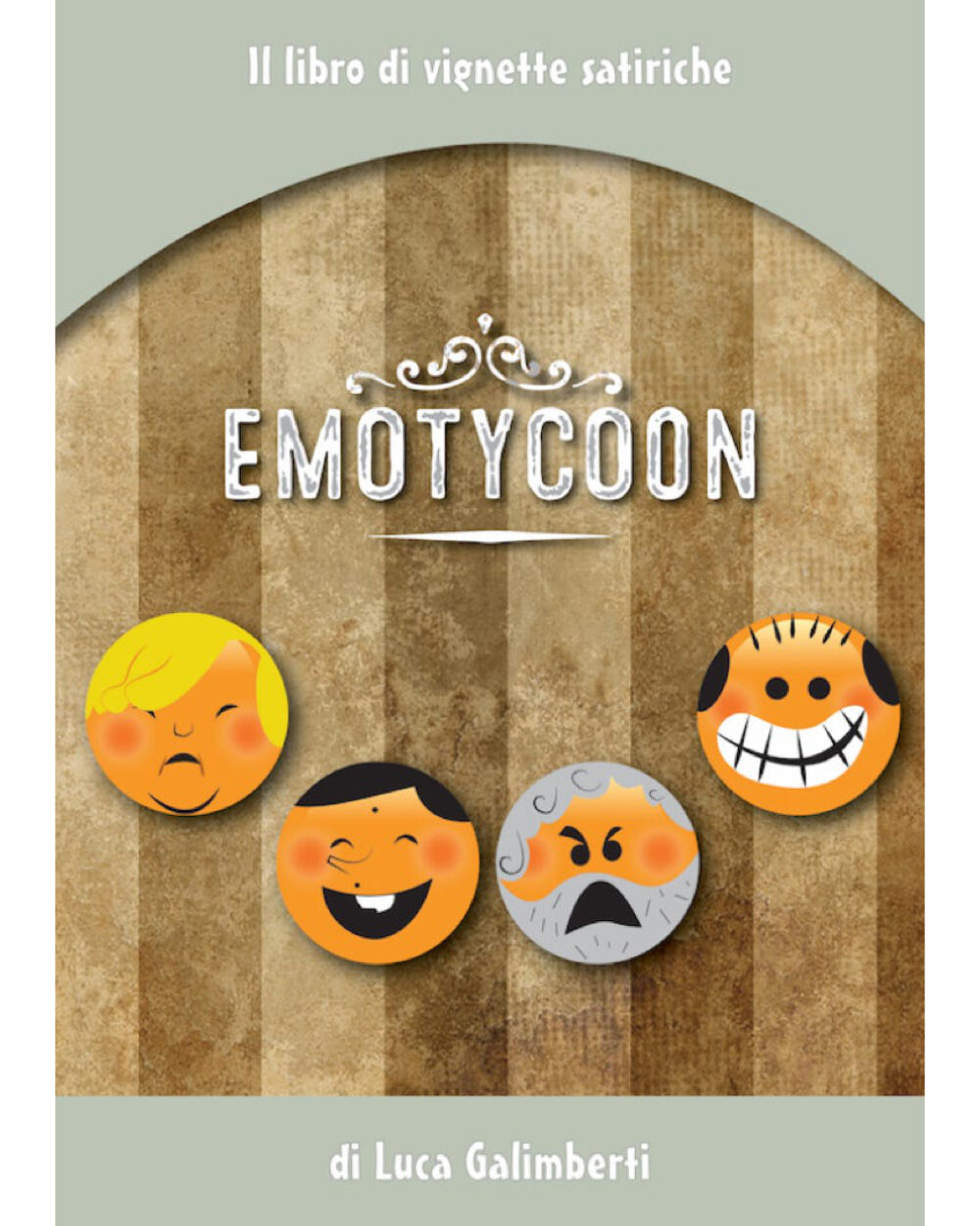 EmoTycoon, copertina libro di satira politica