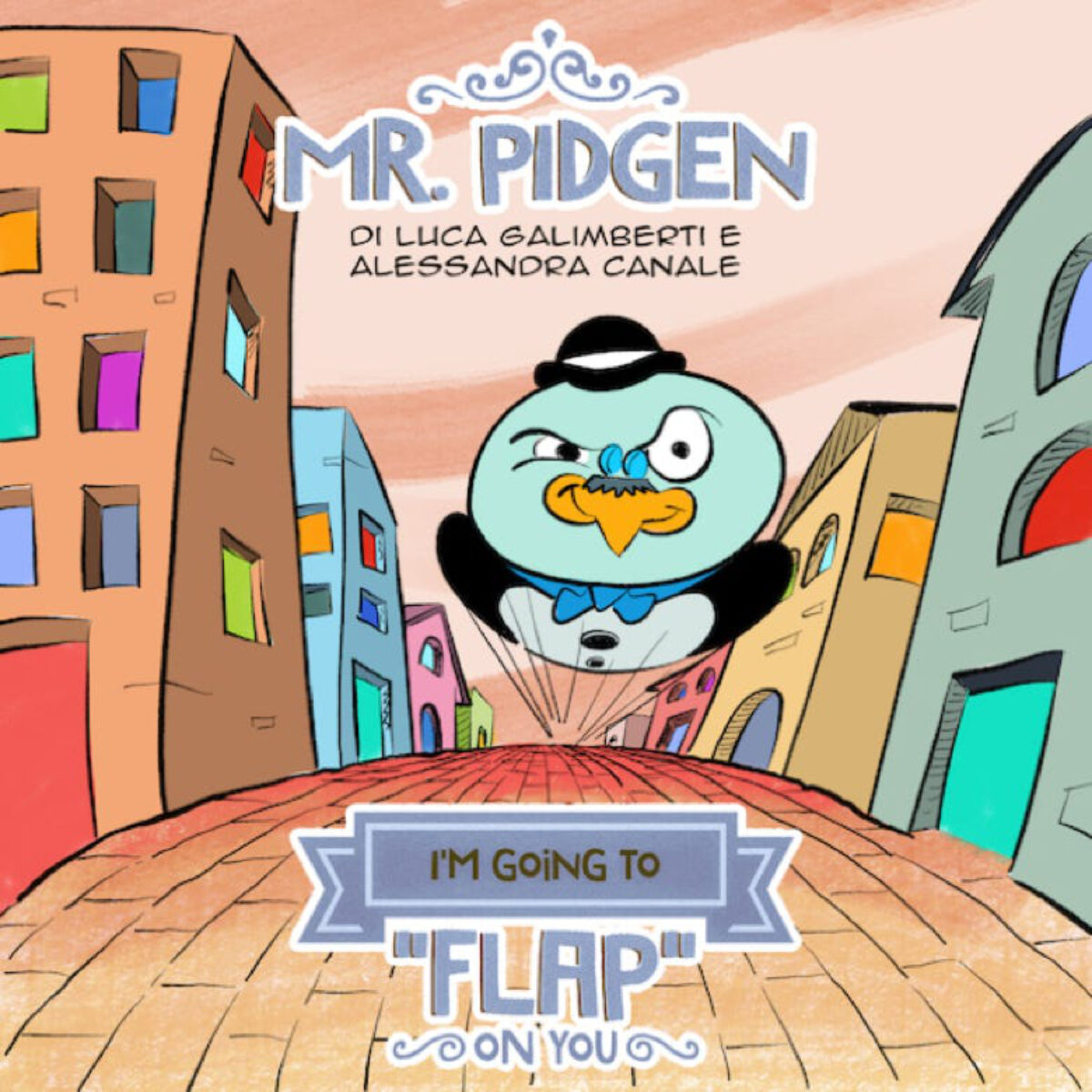 Mr. Pidgen, copertina libro