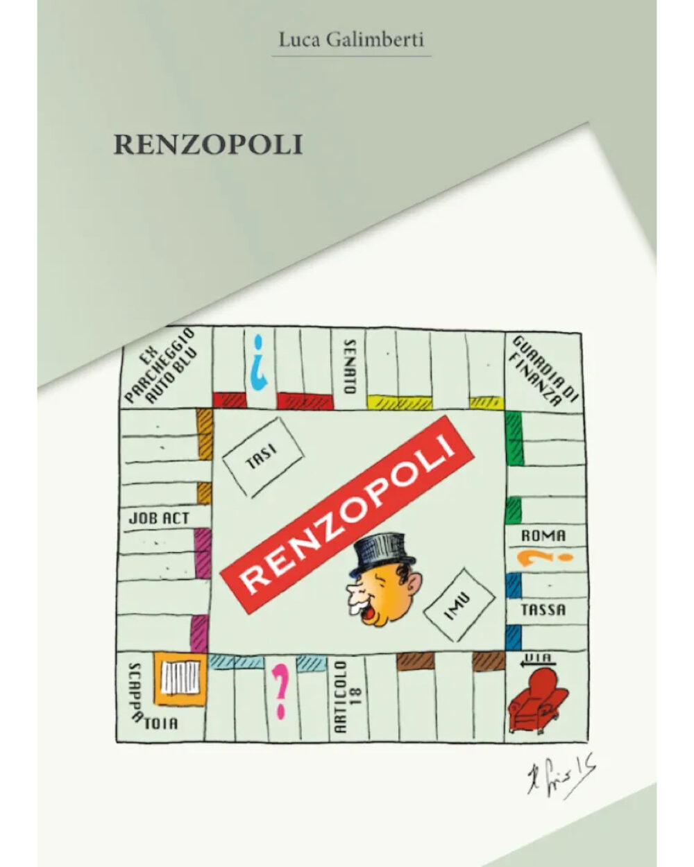 Renzopoli, copertina libro di satira politica